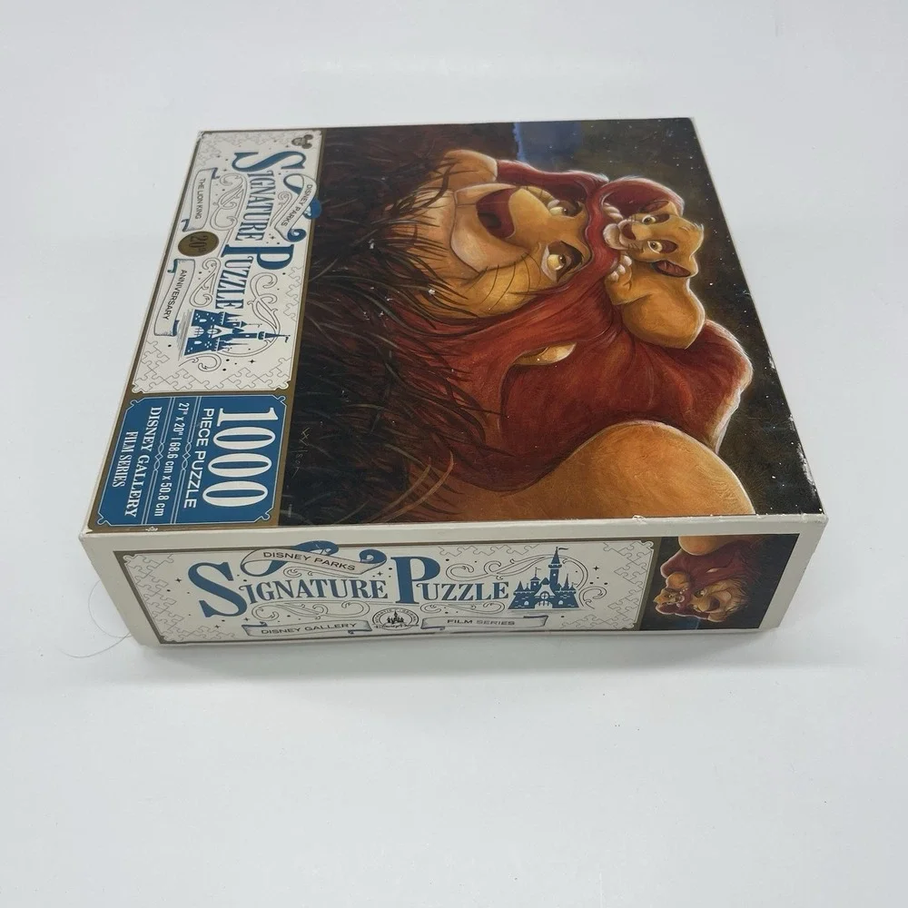 Disney Parks Signature Puzzle The Lion King 20th Anniversary 1000 Piece Puzzle